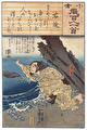 Lady Ukon, Poet No. 38 by Kuniyoshi (1797 - 1861)