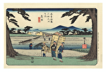 Takamiya by Hiroshige (1797 - 1858)