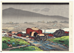 Rain at Yubekei, 1920 - Limited Edition Commemorative Print by Hashiguchi Goyo (1880 - 1921)