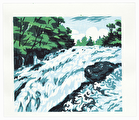 Ryuzu Falls, 2001 by Masaya Watabe (born 1931)