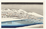 Sanjo Bridge, Kyoto, 1920 - Limited Edition Commemorative Print by Hashiguchi Goyo (1880 - 1921)