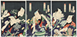 Five Chivalrous Men by Kunichika (1835 - 1900)